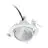 Philips Spot LED Greenspace Accent Elbow Aluminium Blanc 24W 2700lm 36D - 930 Blanc Chaud | 163mm - IP20 - Meilleur Rendu Des Couleurs - Interact Dimmable